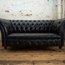Handmade 2 Seater Vintage Black Leather Chesterfield Sofa Black Leather Chesterfield Sofa Leather Chesterfield Sofa Leather Chesterfield