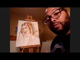 Watercolor Portraits Demonstration with Bernard Collins