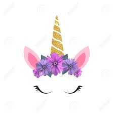 Check out amazing unicorn artwork on deviantart. Cute Unicorn Head And Eyes With Flower Vector Illustration Royalty Free Cliparts Vectors And Stock Illustration Image 114577147