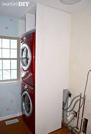 Laundry Room 2 Shelf Over Stacked Washer Dryer Washer Dryer Laundry Room Laundry Room Storage Small Laundry Room Organization