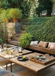 Beautiful summertime mediterranean style courtyard garden setting. 70 Backyard Seating Ideas Backyard Outdoor Living Outdoor Rooms
