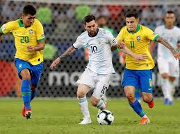 Hoje (6), no mané garrincha, em brasília, após empate em 1 a 1, a equipe de lionel messi ganhou da colômbia nos pênaltis por 3 a 2 e confirmou vaga a final contra o brasil. Mira En Vivo Argentina Vs Brasil Tyc Sports