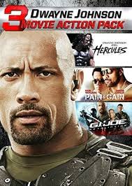 Dwayne Johnson 3 Movie Action Pack DVD NEW Hercules/G.I. Joe/Pain & Gain  SEALED