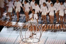 Slideshow of jlo's kids staples center los angeles, august 16, 2012. Super Bowl 54 Did Jlo Shakira Make Political Statement Miami Herald