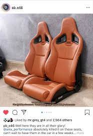 e46 m3 peanut butter seats
