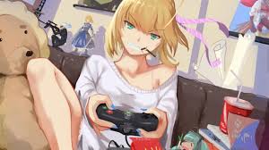 Anime pictures and wallpapers with a unique search for free. Anime Girl Gaming Ps4 Wallpapers Wallpaper Cave