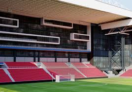 It currently has a capacity of 38,065 for football games, and is the home ground of fc copenhagen and the denmark national football team. Parken Stadium Copenhagen Denmark 3d Model Cgtrader