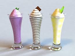 Ice Cream In Glass Cups 3d Model 3ds Max Files Free Download Modeling 37639 On Cadnav Glass Cup 3d Model Ice Cream