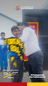 El alcalde Enrique Cabrera Sulca oficializó a la I.E. 6006 como ganadora  del Programa PEC 2024, con un proyecto de mejora y equipamiento de su  biblioteca, beneficiando a 730 estudiantes.