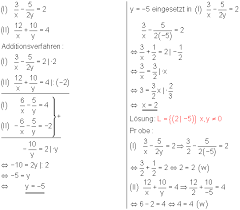 Hat ein lineares gleichungssystem keine lösung, verlaufen die graphen parallel zueinander. Lineare Gleichungssysteme 2 Gleichungen 2 Variablen Mathe Brinkmann