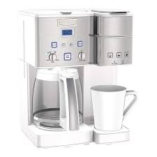 Cuisinart replacement parts & accessories. Ss 15w Cuisinart Coffee Center 12 Cup Coffeemaker And Single Serve Brewer White