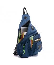 Sling Bags Chest Pack One Shoulder Crossbody Backpack Book Bag For School Hiking Travel Blue Ch12iuf5o1d Shoulder Backpack Sling Bag Outfit Hiking Bag