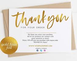 Review Cards Feedback Cards Packaging Inserts For Etsy Etsy Thank You Cards Thank You Card Template Bakery Business Cards Templates