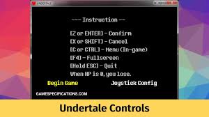 Every font is free to download! Undertale Controls For Pc Mac And Consoles Explained Game Specifications