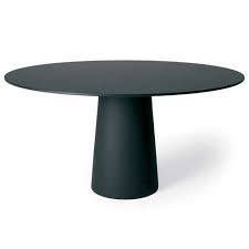 Black Base With 55 2 Inch Black Top Dining Table Black Black Round Dining Table Dining Table