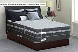 Spring Air 11 Innerspring Pillow Top Hybrid Memory Foam Mattress And 4 Inch Split Box Spring Foundation Set In 2020 Innerspring Mattresses Mattress Pillow Top Mattress