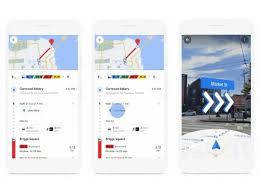 Googleマップ ライブビュー 案内で近くのランドマークをar表示 精度向上なども Cnet Japan