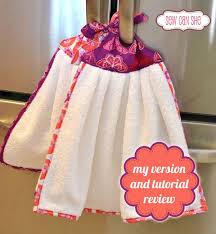 Sewing patterns for hanging kitchen towels. 7 Ways To Sew A Stay Put Hand Towel For The Kitchen Sewing