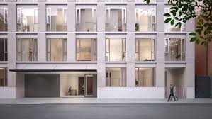 Plans To Raze A Parking Garage On Jane Street And Erect A Building Designed By Architect David Chipperf Facade Architecture Brick Architecture Brick Apartments