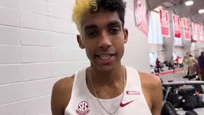 Brent Vaughn After Finishing 3rd at the 2008 NCAA Track 5000