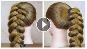 Chignons 5 idees parfaites pour les cheveux mi longs puretrend. Coiffure Pour Tous Les Jours Tresse Simple Et Rapide Facile A Faire Soi Meme