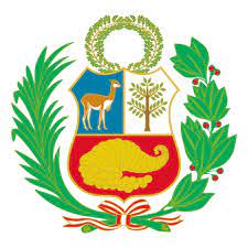 The national coat of arms can be seen in the center. Die Flagge Von Peru Bedeutung Der Farben Und Symbole