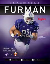 The Furmanuniv Paladins Football Roster Card Vs Vmi