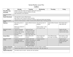 Free Weekly Lesson Plan Template And Teacher Resources
