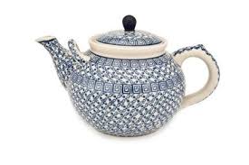 Olympia Large Teapot Tea Pots Polish Pottery Pottery