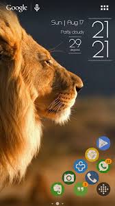 Android Home Screen Setup With Nova Launcher Xwidget And Distress D Icon Pack Nova Launcher Lion Launcher Icon