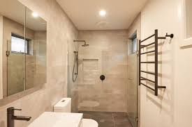 Beige color doesn't have translate to boring when it is used correctly. Jlt Renovations 3 Modern Bathroom Tile Ideas Beige Facebook