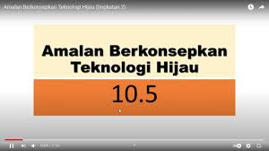 Amalan hijau di sekolah murid dibahagi kepada 4 kumpulan dan diminta menyediakan projek ringkas tentang amalan berkonsepkan teknologi hijau di sekolah. Pdpr Youtube