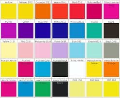 Pms Color Chart Choose Your Own Silicone Bracelets