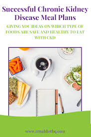 Successful Chronic Kidney Disease Meal Plans Renal Diet Menu Headquarters Kidney Disease Recipes Chronic Kidney Disease Kidney Disease