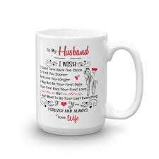 Husband birthday gift, to my husband gift, christmas gifts for husband, men cros. To My Husband I Wish I Could Turn Back The Clock Mug Best Gift For Valentines Daywedding Anniversarygreat Birthday Gift Buy Online In Qatar At Qatar Desertcart Com Productid 132174739