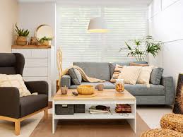 This coffee table leans into its coastal farmhouse look with natural wood finishes and a mixed material design. Scandinavian White Oak Coffee Table Rectangular Table With Storage Shelf Impact Furniture