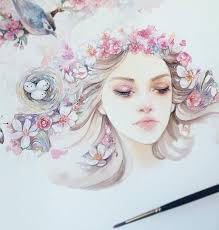 Watercolorist Oxanaviktorova Waterblog Akvarel Aquarelle Painting Drawing Art Artist Artwork Painting Ill Art Watercolor Art Watercolor Blog