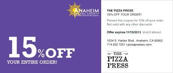15 Off Pizza Press Free Kids Meals Ihop Restaurants Coupons