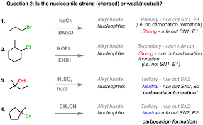 Deciding Sn1 Sn2 E1 E2 2 The Nucleophile Base Chemistry Lessons Organic Chemistry Study Chemistry Education