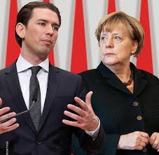 Bis dahin soll der bisherige finanzminister hartwig löger die geschäfte. Sebastian Kurz In Berlin Bei Der Frage Nach Dem Alter Verzog Angela Merkel Den Mundwinkel Welt