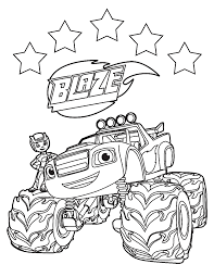 Blaze And The Monster Machines Coloring Pages Best Coloring Pages For Kids Monster Truck Coloring Pages Cartoon Coloring Pages Truck Coloring Pages
