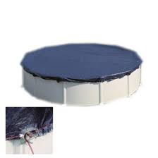 Bache Hiver 120gr M Gre D380 Pour Piscine Ronde Diam 300 Cm