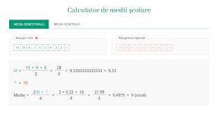 Calculeaza media de admitere la liceu simplu si rapid. Calculul Mediei De Admitere 2021