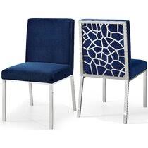 Adorable & affordable navy dining room chairs for your. Navy Blue Dining Chair Wayfair