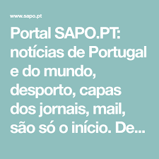 De acordo com o notícias ao minuto, no relatório divulgado ontem, o grupo disse esperar que o número de mortos em pegu aumentasse, à medida que mais casos fossem verificados. Portal Sapo Pt Noticias De Portugal E Do Mundo Desporto Capas Dos Jornais Mail Sao So O Inicio Descubra Mais T Universidade De Aveiro Jornalismo Portugal