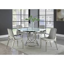 See more ideas about dining room chairs, dining chairs, dining. Irene Light Grey And Chrome Upholstered Side Chairs Set Of 4