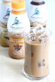 Fill a large container with 2.5 quarts of cold water. Caribou Iced Coffee Doughmesstic