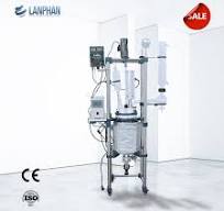 10l 20l 50l Biodiesel Ultrasonic High Pressure Lab Flat Bottom Chemistry  Jacketed Glass Reactor