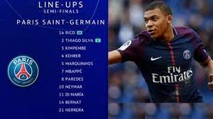 Line Up Link Live Streaming Sctv Rb Leipzig Vs Psg Kylian Mbappe Starter Tribun Jogja