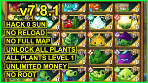 Sep 23, 2021 · download pvz 2 mod unlock all plants, suns, and everything with a single tap. Pvz 2 Mod V7 8 1 Unlock All Plants Level 1 Hack 0 Sun No Reload No Full Map No Root For Android Youtube
